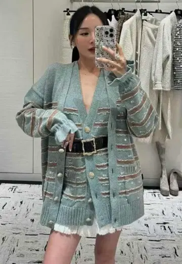 700-> 210만 샤넬 캐시미어 베스트 새상품