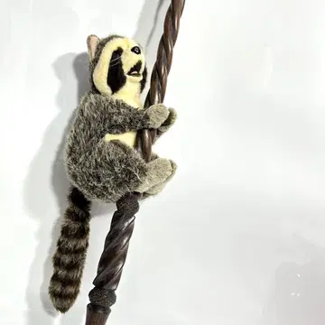 ( Y ) [레어] 퍼스트사 너구리 봉제 인형 레트로 빈티지