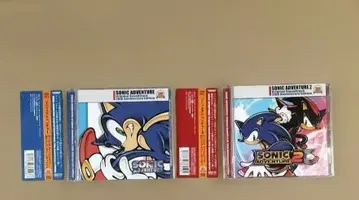소닉 어드벤처 사운드 트랙 1&2 CD 세트 오비 포함