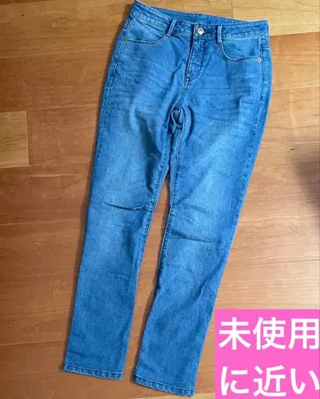 미사용에 가까운 데님 팬츠 여성용 M