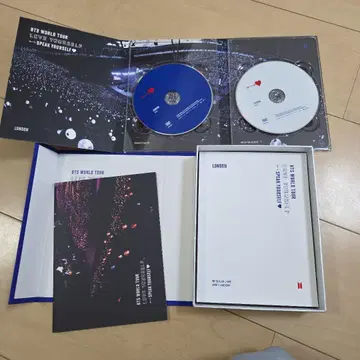 BTS WORLD TOUR SPEAK YOURSELF LONDON DVD