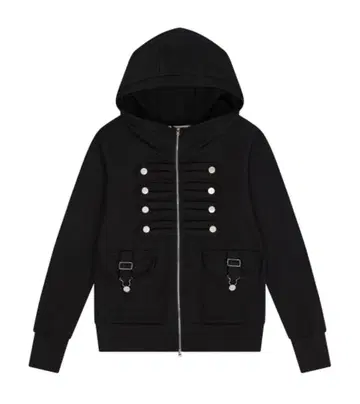 EL PIRATE HOOD ZIP UP(BLACK) 시즈니룩