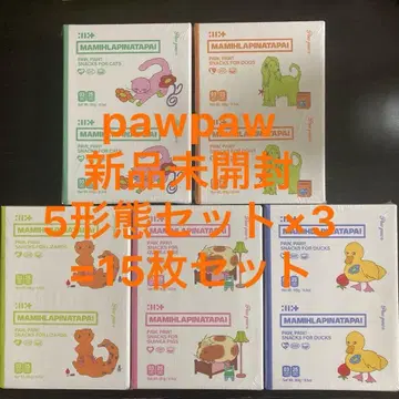 ILLIT MAMIHLAPINATAPAI PAWPAW 5형태 세트 x 3
