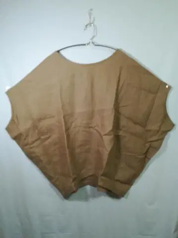 mizuiroind 린넨 100% 코쿤 와이드 풀오버 미즈이로 인드