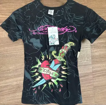[미사용 새상품] ED HARDY 티셔츠 피타티 Y2K 00s xs
