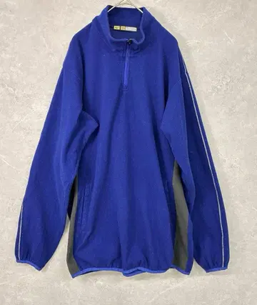 Mizuno 하프 지퍼 플리스 자켓 2XO 파랑