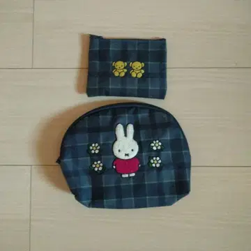 미피 자수 파우치 2개 세트