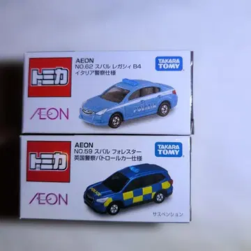 토미카 2대 세트 경찰 차량
