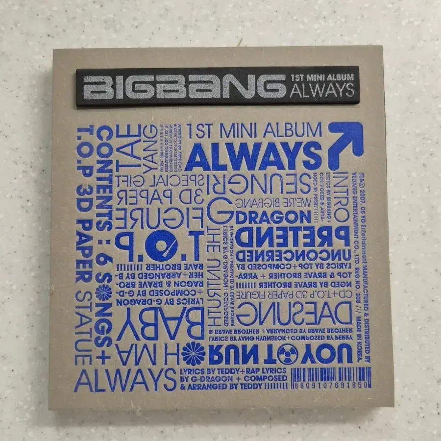 Big Bang's first mini-album Always album | Bunjang Global
