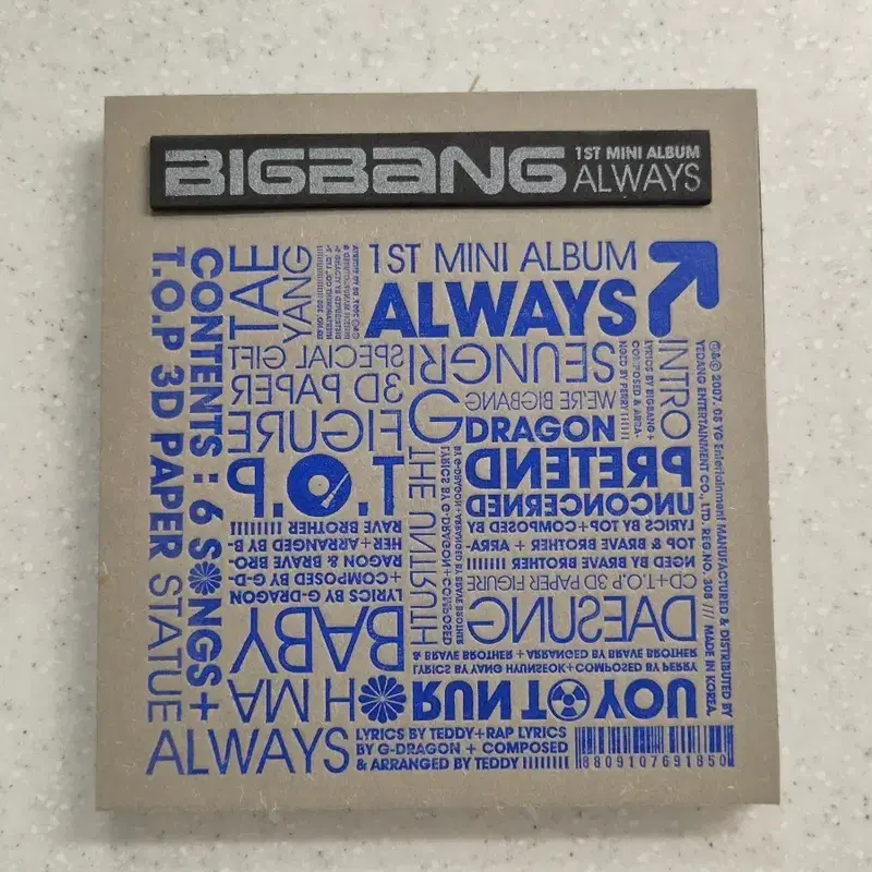 빅뱅 첫번째 미니앨범 ALWAYS