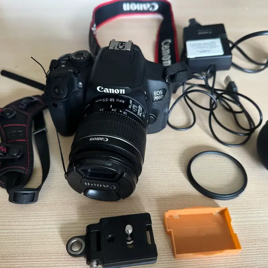 캐논 EOS 70D DSLR 카메라 18-55mm 렌즈