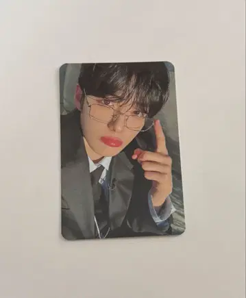 ALD1 산현 oliveyoung 트레이딩 카드 안경