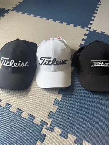 Titleist 캡 3종 세트