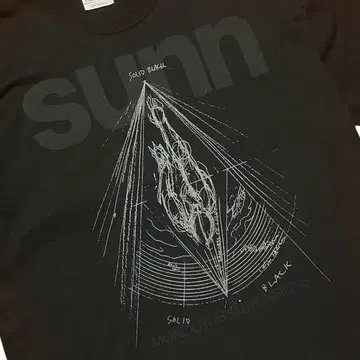 sunn 반팔 초레어 새상품급 빈티지 노이즈 XL 구제 의류