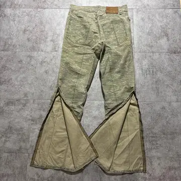 00s archive l.g.b zip flare pants 14th