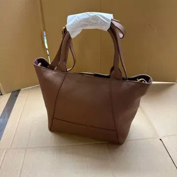 perche 히메지 가죽 2way 토트백