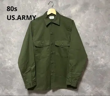 80s US ARMYOG-507 유틸리티 셔츠 밀리터리 셔츠