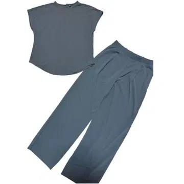 UNIQLO 크레이프 저지 셋업