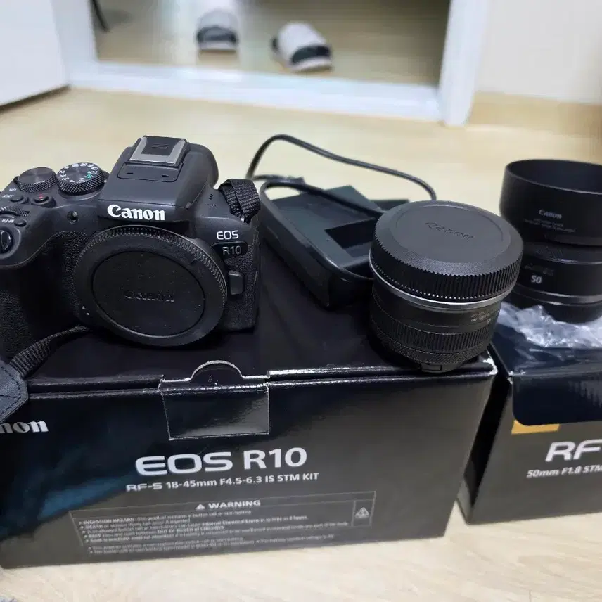 캐논 EOS R10 + RF 50mm F1.8 STM 렌즈