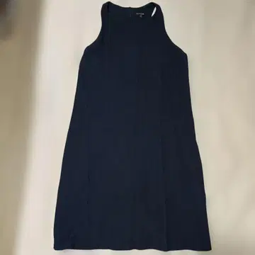 Massimo Dutti 네이비 슬리브리스 원피스 고급