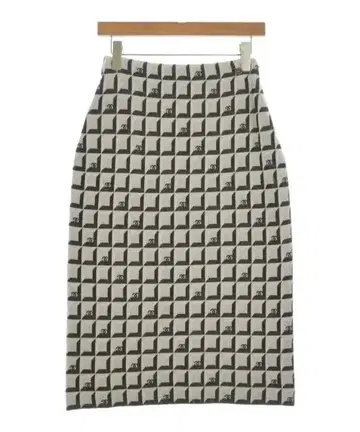 CHANEL 롱 맥시 길이 스커트 여성용
