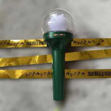 미세스 그린애플 응원봉 & 젠진 2026 은색 테이프