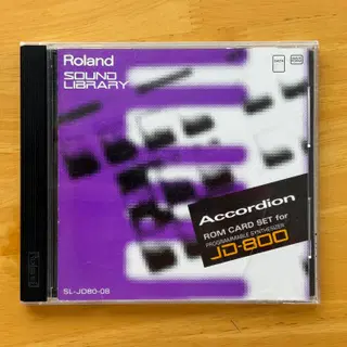 鍵盤楽器 Roland SL-JD80-01 Standard ROM Card SET 鍵盤楽器 Roland SL-JD80-01 Standard ROM Card SET Roland SL-JD80-01