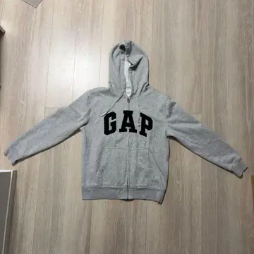 GAP 풀 집업 후드티 그레이 S 사이즈
