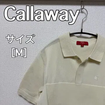 [당일 발송] CALLAWAY RED LABEL 스웨터 반팔 피케 셔츠