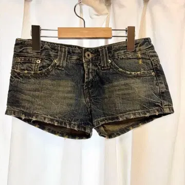 Boo's jeans 숏 팬츠 서브컬쳐 Y2K 그런지 청바지 팬츠