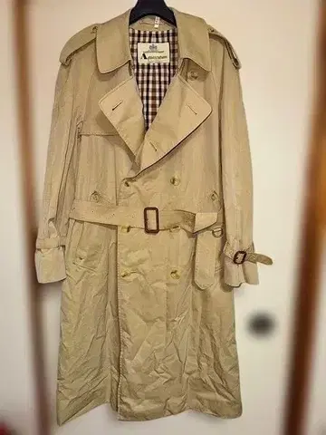 영국제 UK 30만 엔 AQUASCUTUM 아쿠아 스큐텀 트렌치코트 코트
