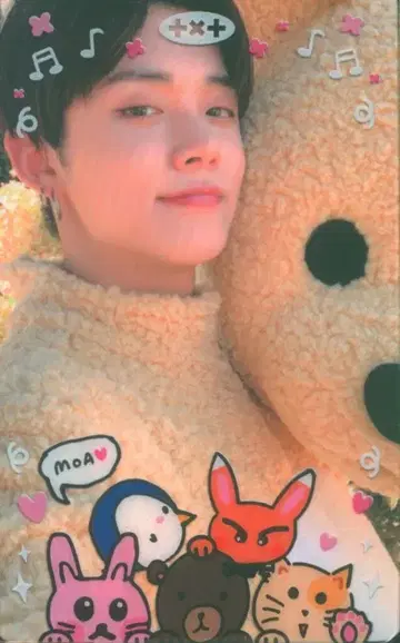 TXT YEONJUN 2022 DecoKit 뒷면 빨간색