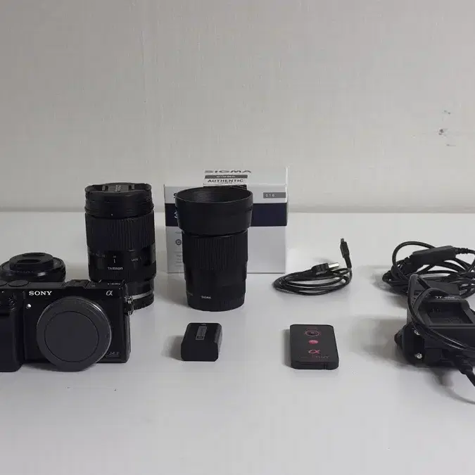 [소니 E마운트] NEX-7 바디  + 렌즈 3종 풀세트 (시그마30mm