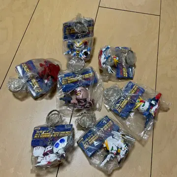 기동전사 건담 올 건담 키링 뉴타입 MS편 전 7종