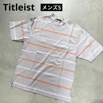 Titleist 타이틀리스트 모크넥 반팔 보더 T셔츠 S 골프