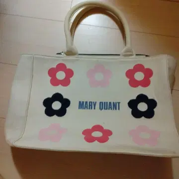 MARY QUANT 플라워 토트백