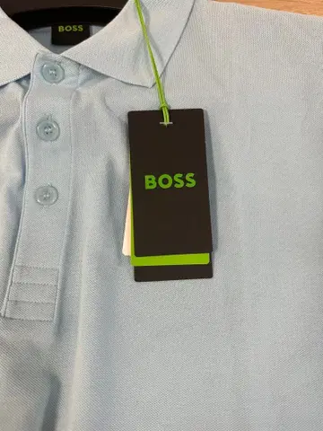 새상품 HUGO BOSS 휴고보스 피케 셔츠 스카이블루 L