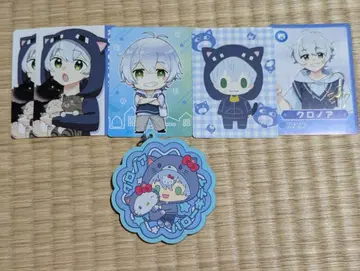 니치죠구미 크로노아 니치죠전 트레이딩 카드 산리오 콜라보 키링