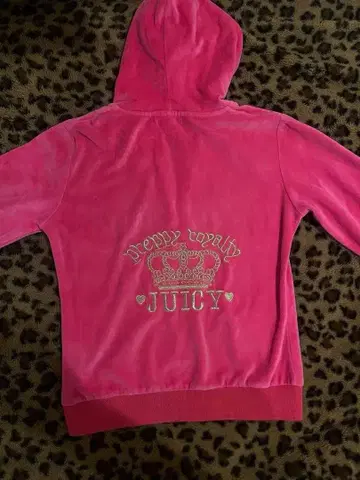 juicy couture 후디 핫 핑크