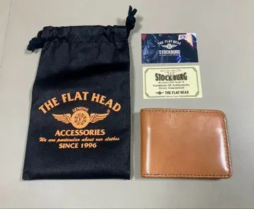 THE FLAT HEAD 이단 접이식 지갑