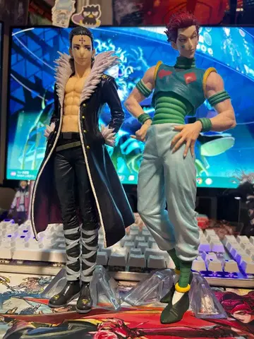 HUNTER x HUNTER 피규어 클로로 히소카 2체 세트