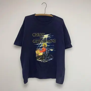 90s 00s Jesus 그리스도 예수 티셔츠 종교 성경