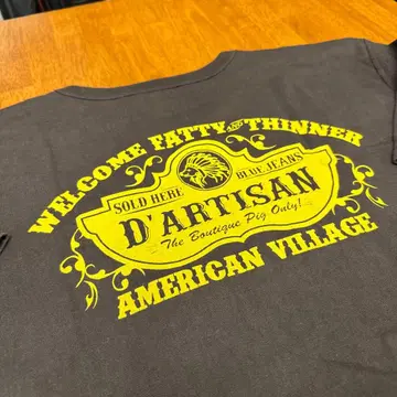 새상품급 STUDIO D'ARTISAN 스튜디오 다치산 T셔츠