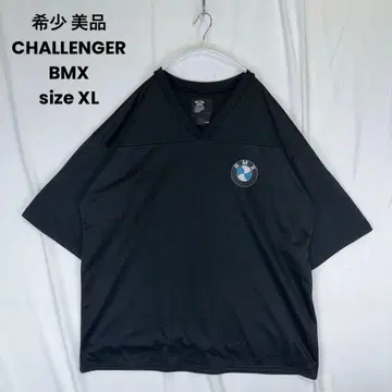 레어 새상품급 CHALLENGER BMX S/S 로고 메쉬 티