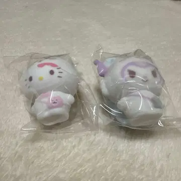 치이카와 x 산리오 시크릿 플로키 마스코트 키티 쿠로미