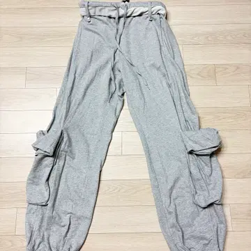 오픈와이와이 ROLLED WAIST SWEAT CARGO PANTS | 브랜드 중고거래