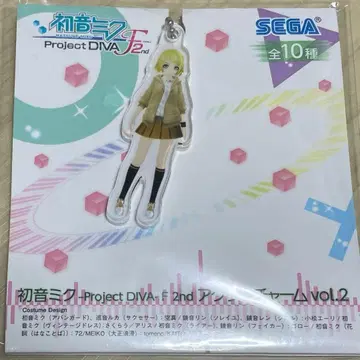 카가미네 린 페이커 DIVA 아크릴 참 키링 보컬로이드
