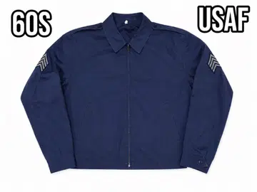 [ 레어 ] 60s USAF 밀리터리 자켓 네이비 짧은 기장