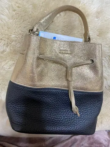 [ 새상품급 ] FURLA STACY 2way 숄더백 복조리 바이컬러