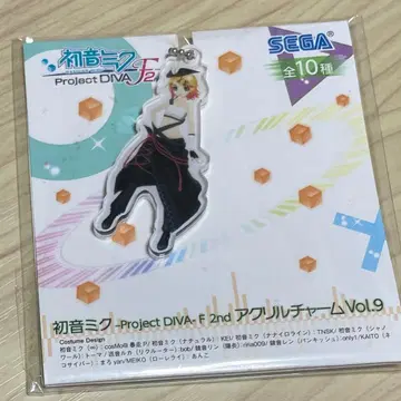 카가미네 린 양염 DIVA 아크릴 참 키링 보컬로이드